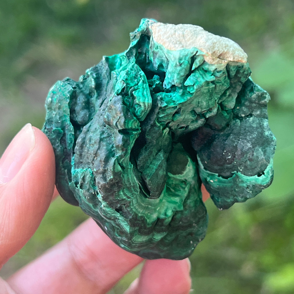 Malachit piatra bruta | Model 3, pietre semipretioase - druzy.ro 1 
