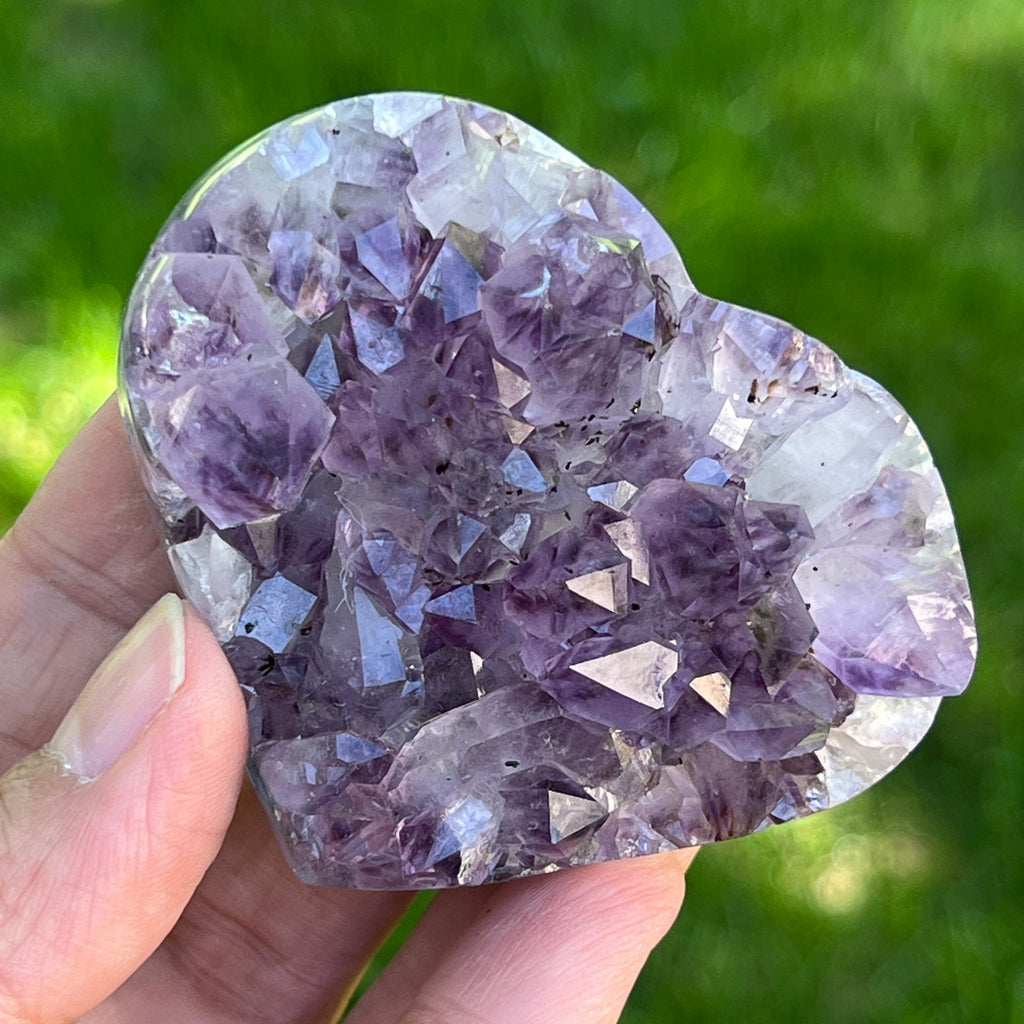 Inima ametist model 15, pietre semipretioase - druzy.ro 2 