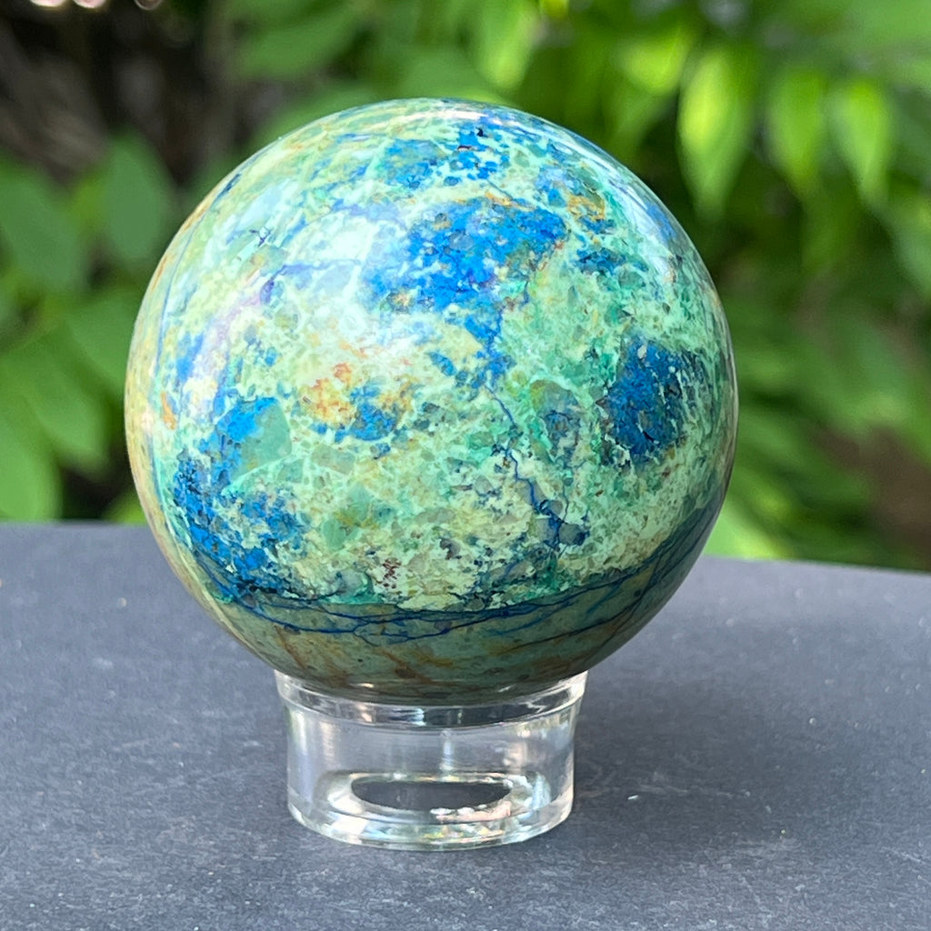Sfera azurit m1, pietre semipretioase - druzy.ro 6 
