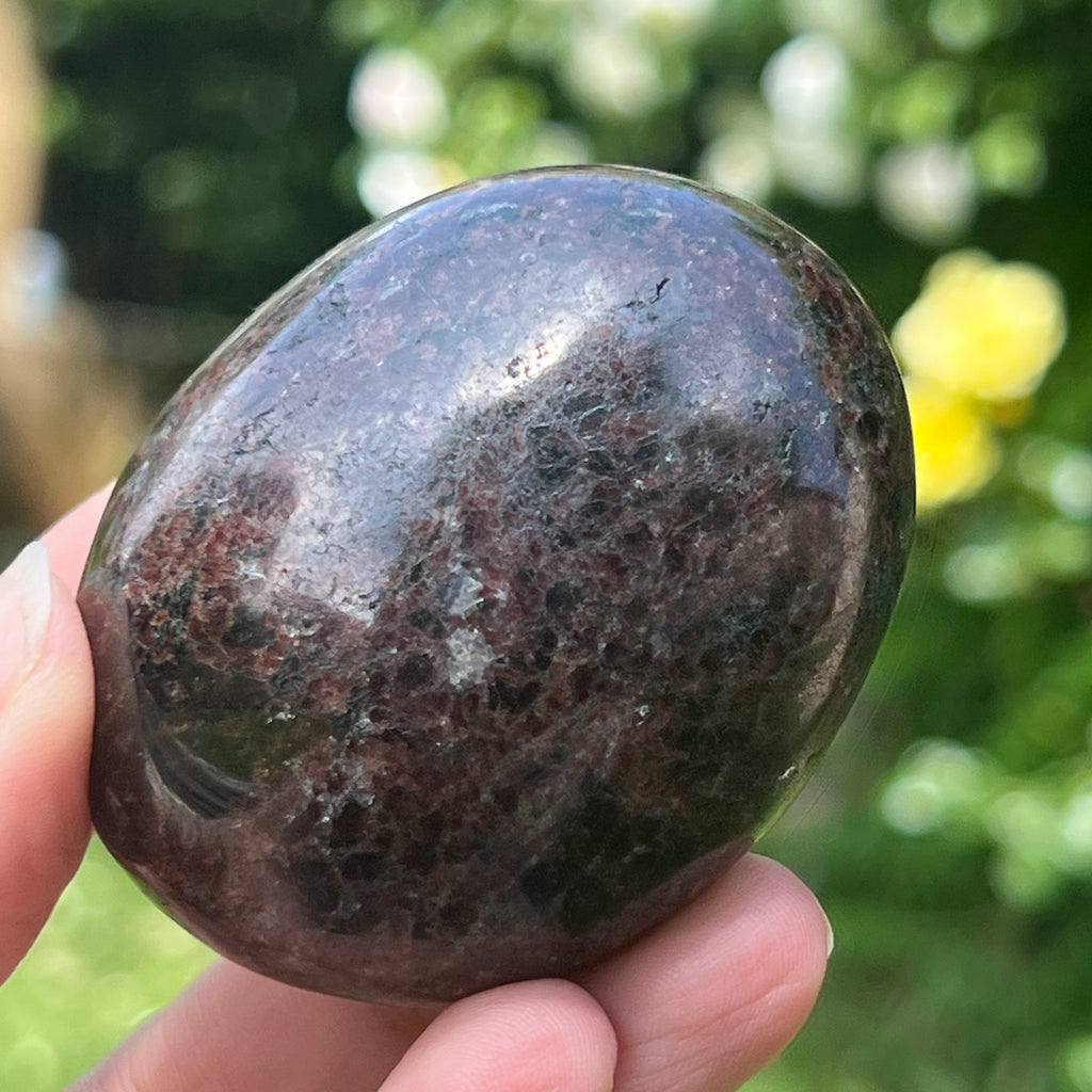 Granat palmstone model 10, pietre semipretioase - druzy.ro 5 