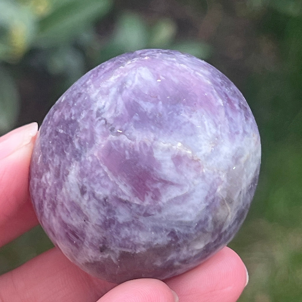 Lepidolit palmstone m1, pietre semipretioase - druzy.ro 2 