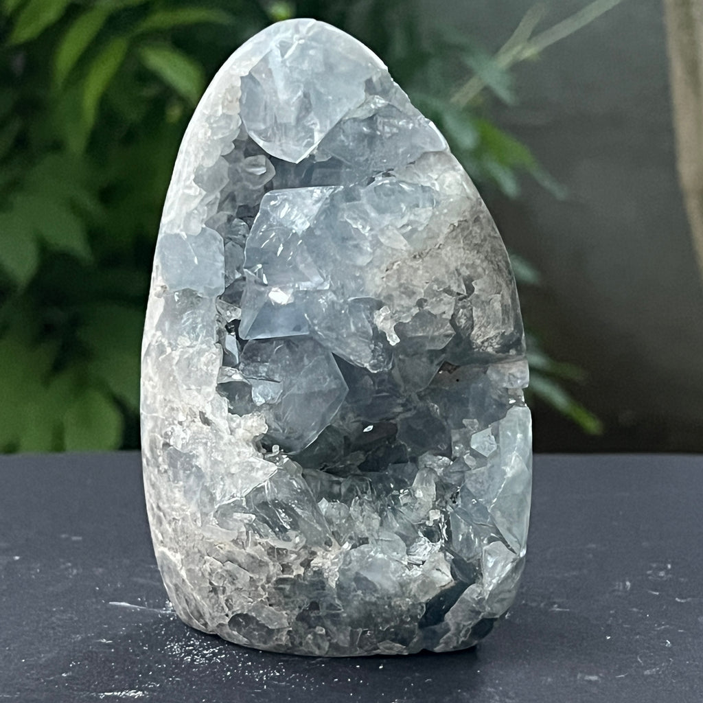 Sculptura celestit / celestina | Model 5, pietre semipretioase - druzy.ro 5 