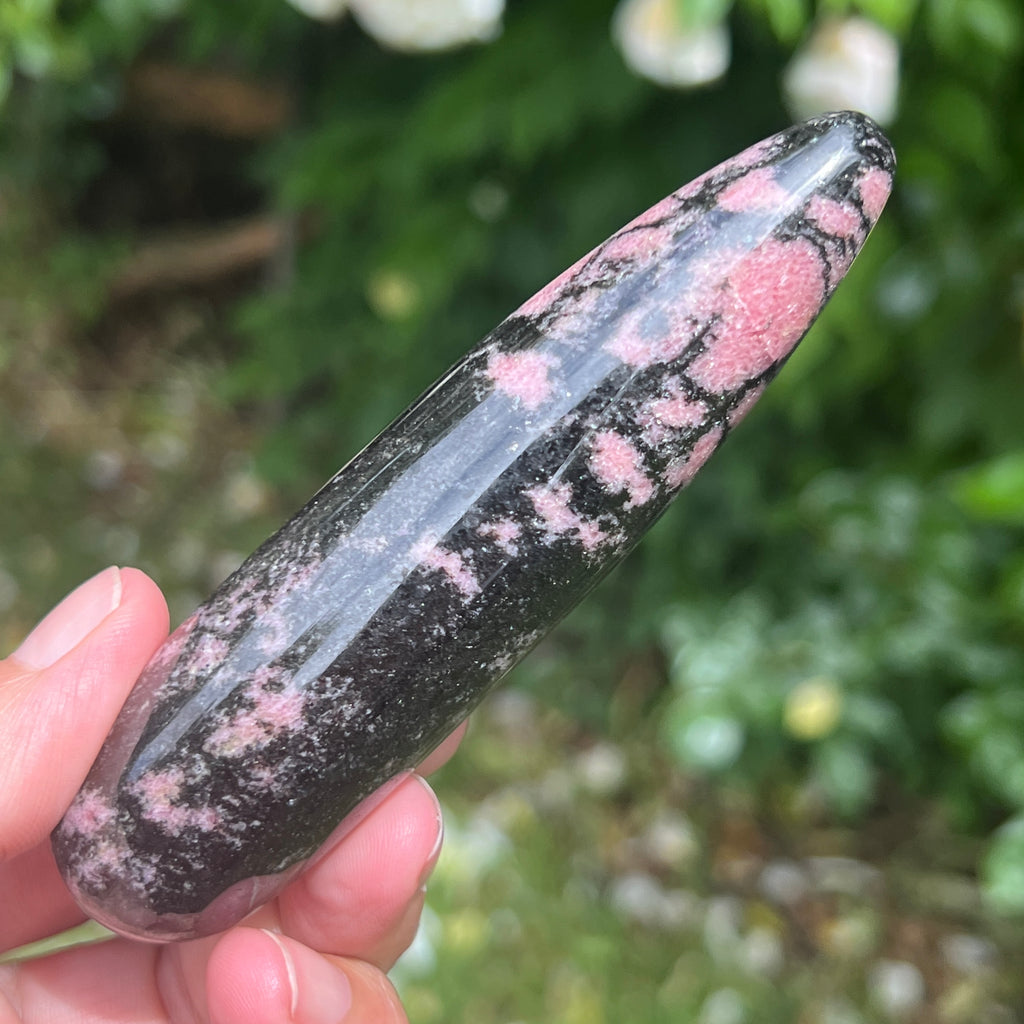 Bagheta masaj rodonit model 1, pietre semipretioase - druzy.ro 2 