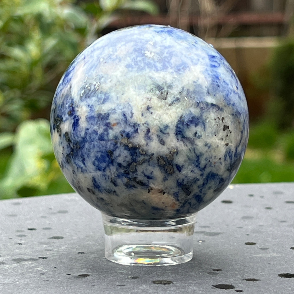 Sodalit sfera model 2, pietre semipretioase - druzy.ro 3 