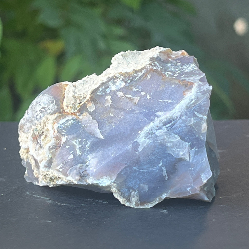 Calcedonie albastra (India) piatra bruta m1, pietre semipretioase - druzy.ro 2 