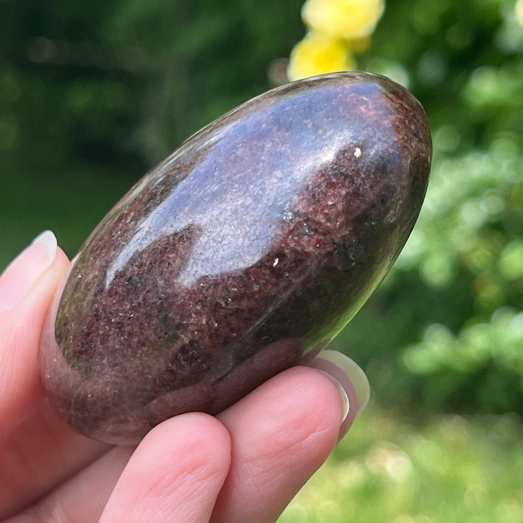 Granat palmstone model 8, pietre semipretioase - druzy.ro 4 