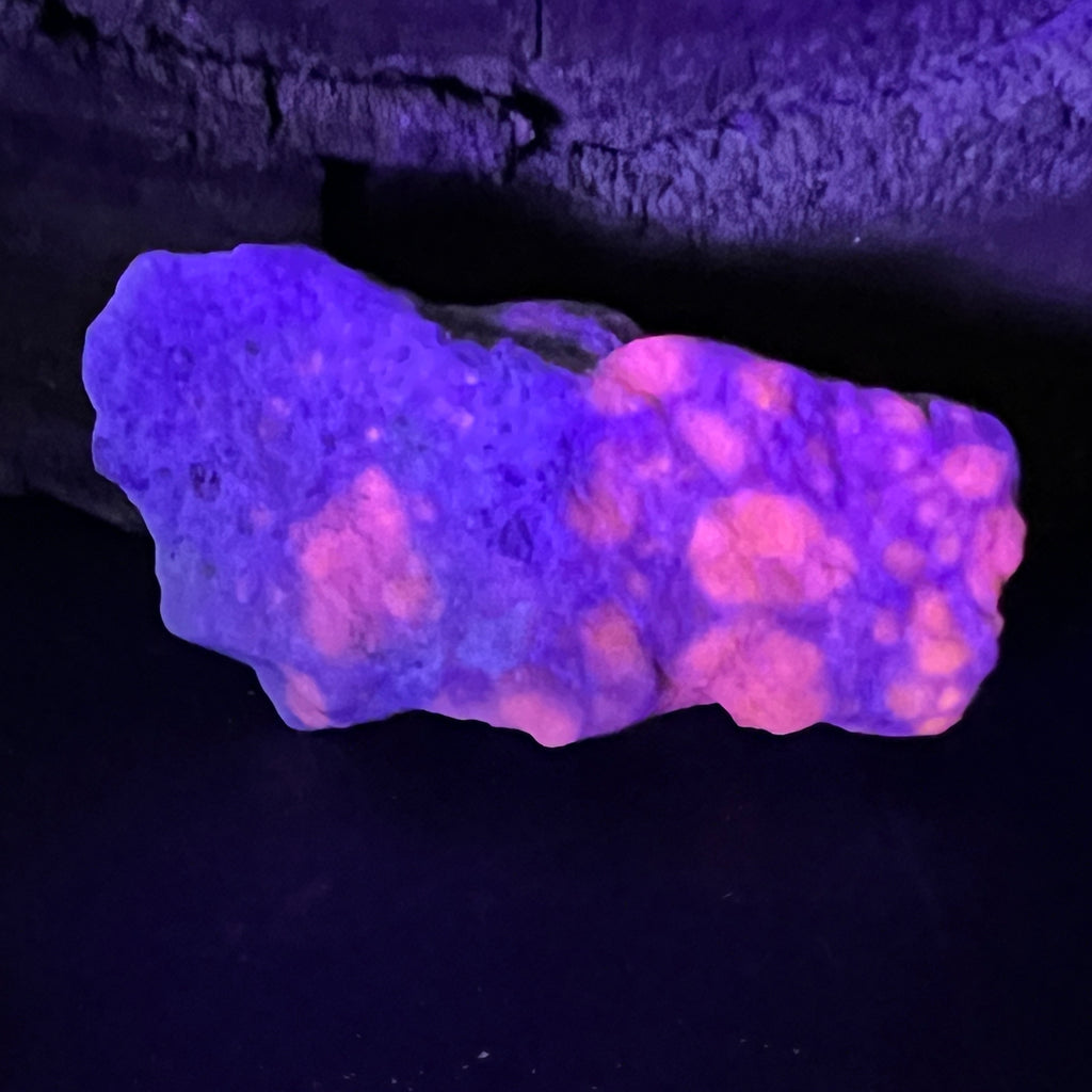 Hackmanit mov Uv reactive piatra bruta m3, pietre semipretioase - druzy.ro 1 