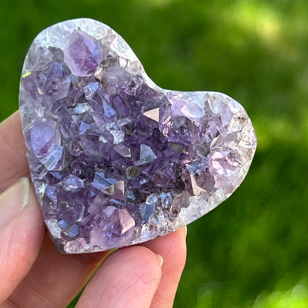 Inima ametist model 12, pietre semipretioase - druzy.ro 1 