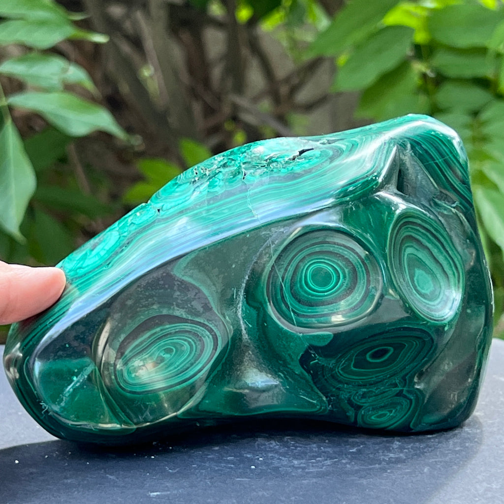 Malachit rulat m4, pietre semipretioase - druzy.ro 11 