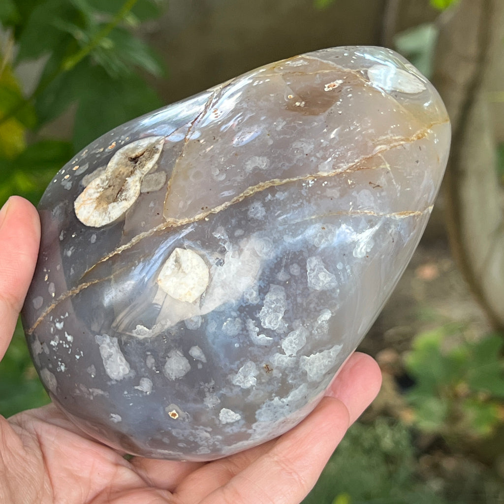 Geoda agat ametist model 13, pietre semipretioase - druzy.ro 4 