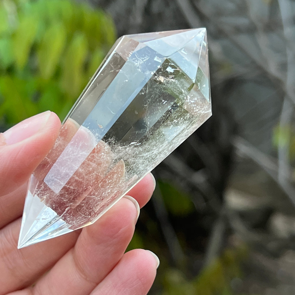 Bagheta cuart vogel, 12 fete, Brazilia model 2, pietre semipretioase - druzy.ro 5 