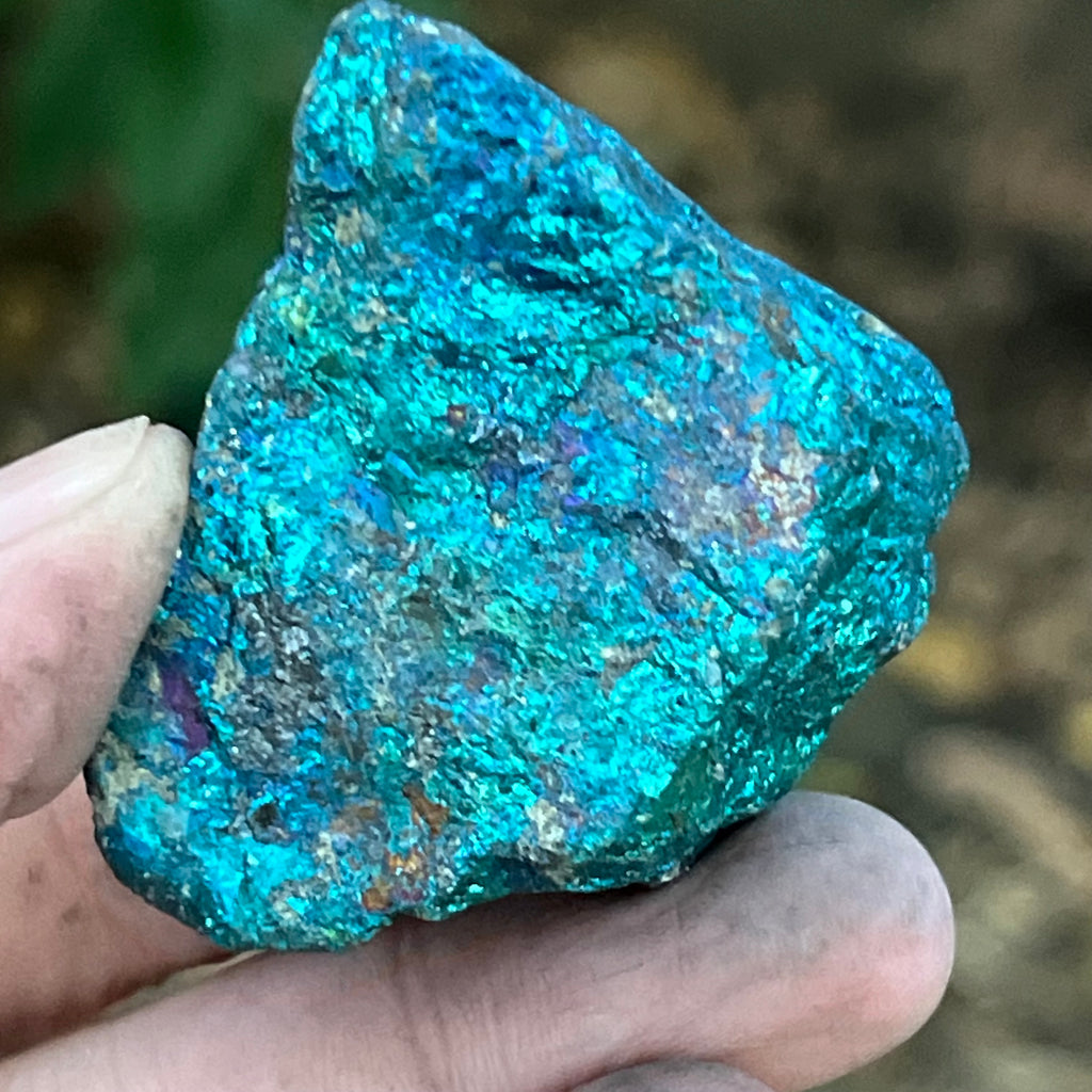 Calcopirita iridescentă din Mexic model 9, pietre semipretioase - druzy.ro 2 