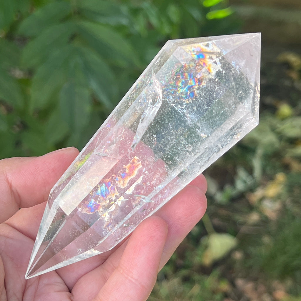 Bagheta cuart vogel, 12 fete, Brazilia model 21, pietre semipretioase - druzy.ro 3 