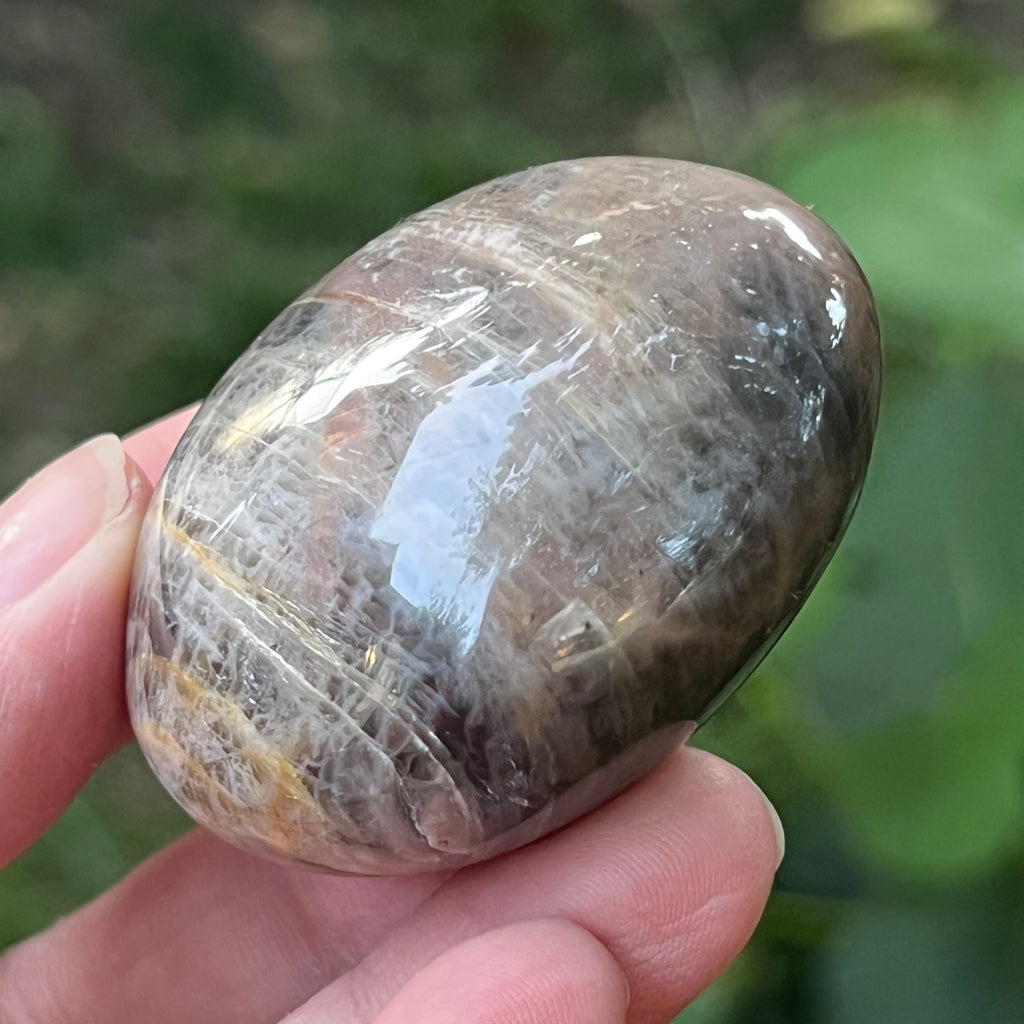 Palmstone piatra lunii somon gri | Model 1, pietre semipretioase - druzy.ro 4 