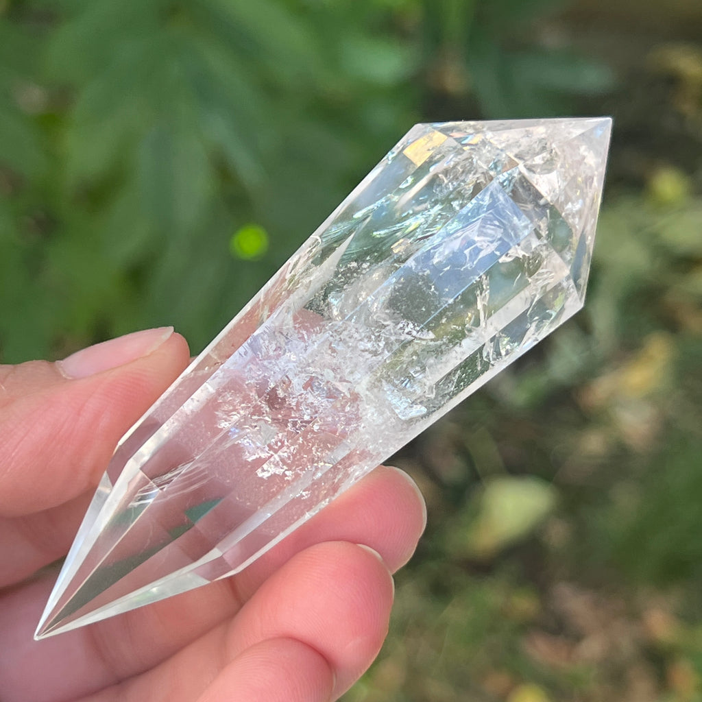 Bagheta cuart vogel, 12 fete, Brazilia model 26, pietre semipretioase - druzy.ro 4 