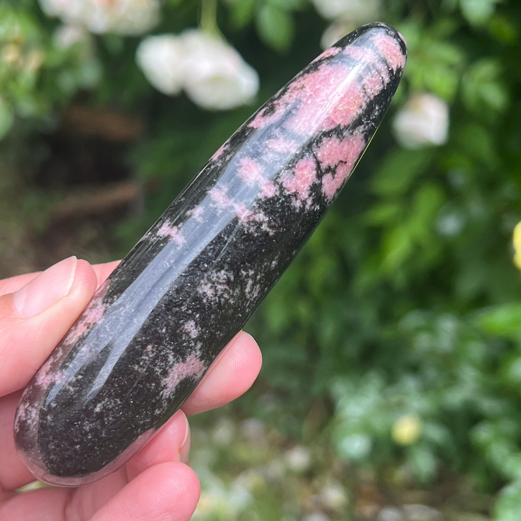 Bagheta masaj rodonit model 1, pietre semipretioase - druzy.ro 5 