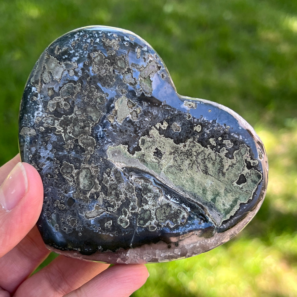 Inima ametist model 10, pietre semipretioase - druzy.ro 5 