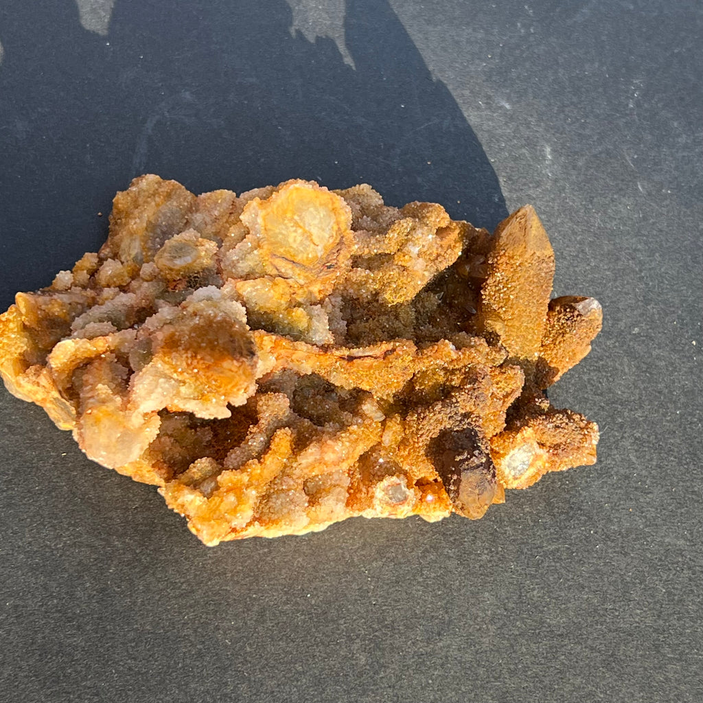 Cluster cuart lamaie, golden healer 4A/2, Africa de Sud, druzy.ro, cristale 1