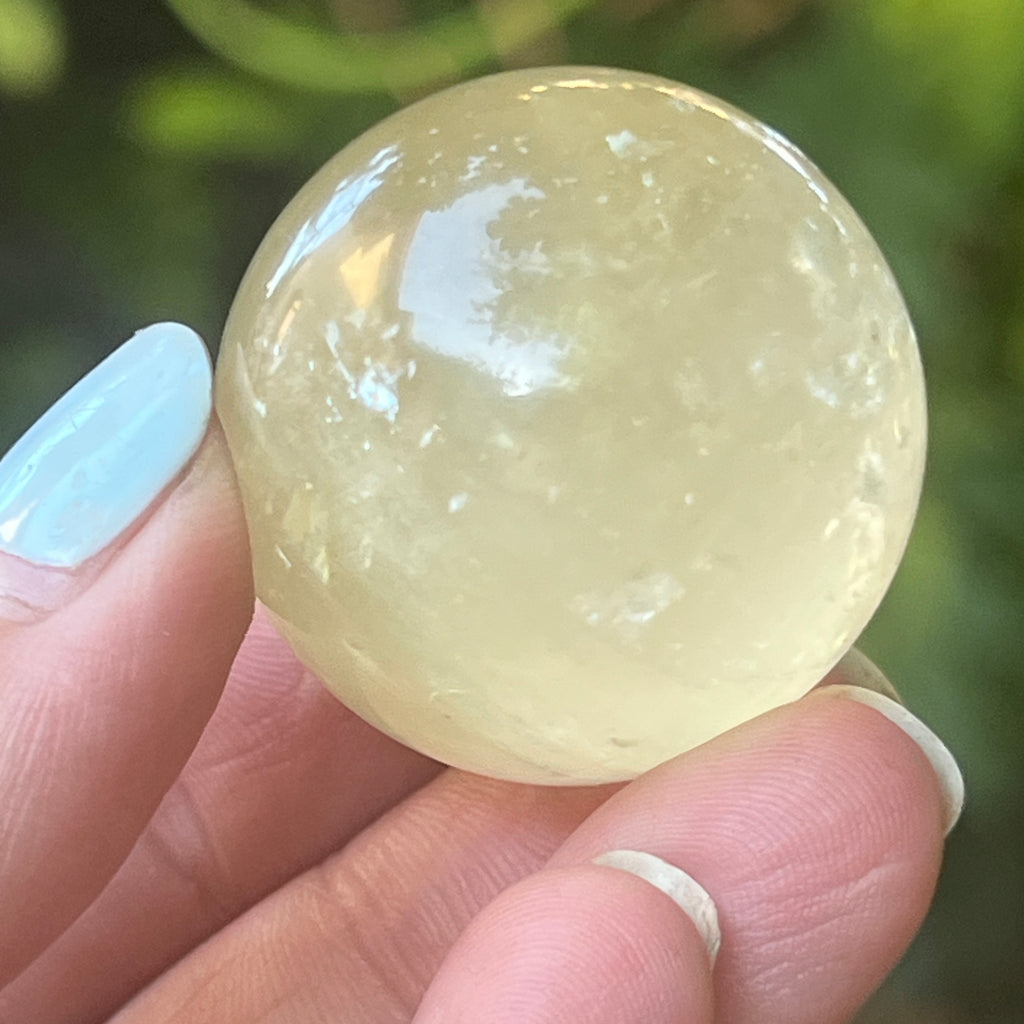 Sfera golden healer, cuart lamaie model 3 cm, pietre semipretioase - druzy.ro 4 