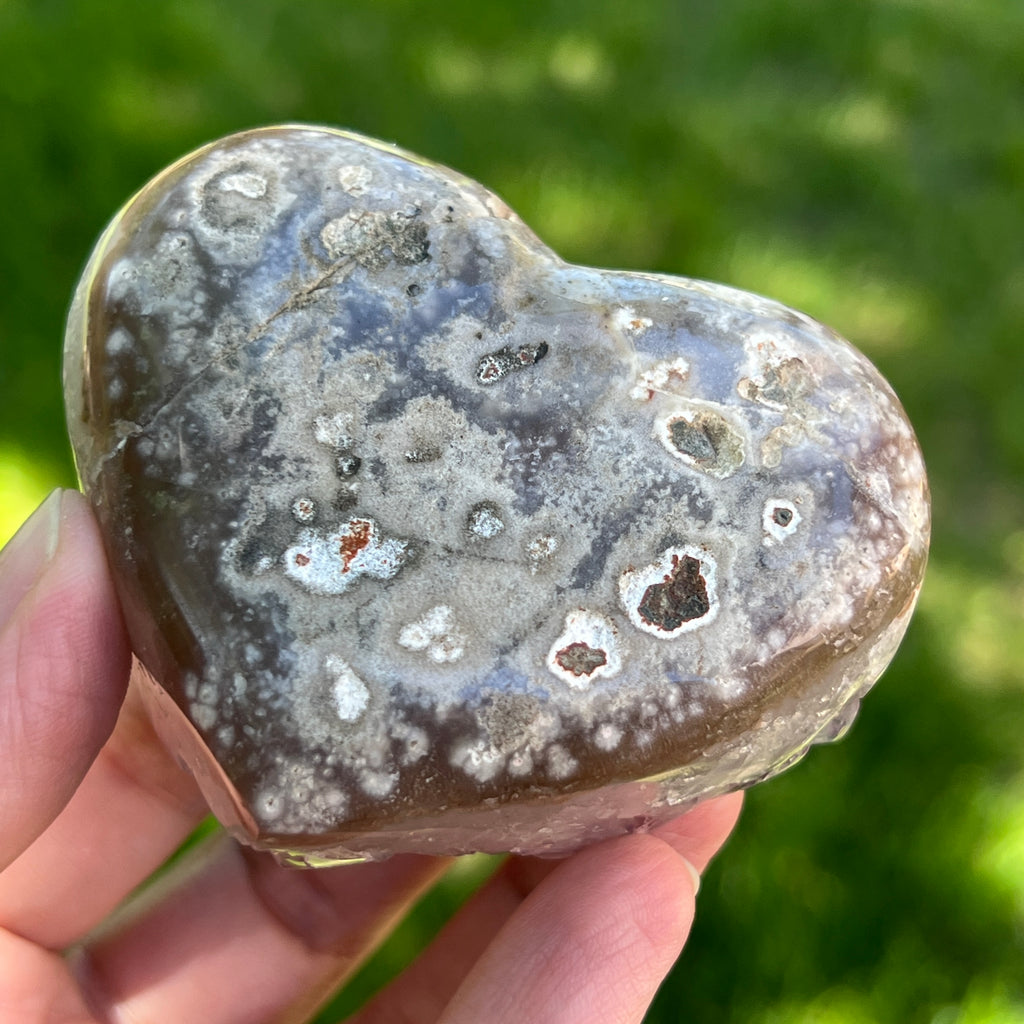 Inima ametist model 4, pietre semipretioase - druzy.ro 4 