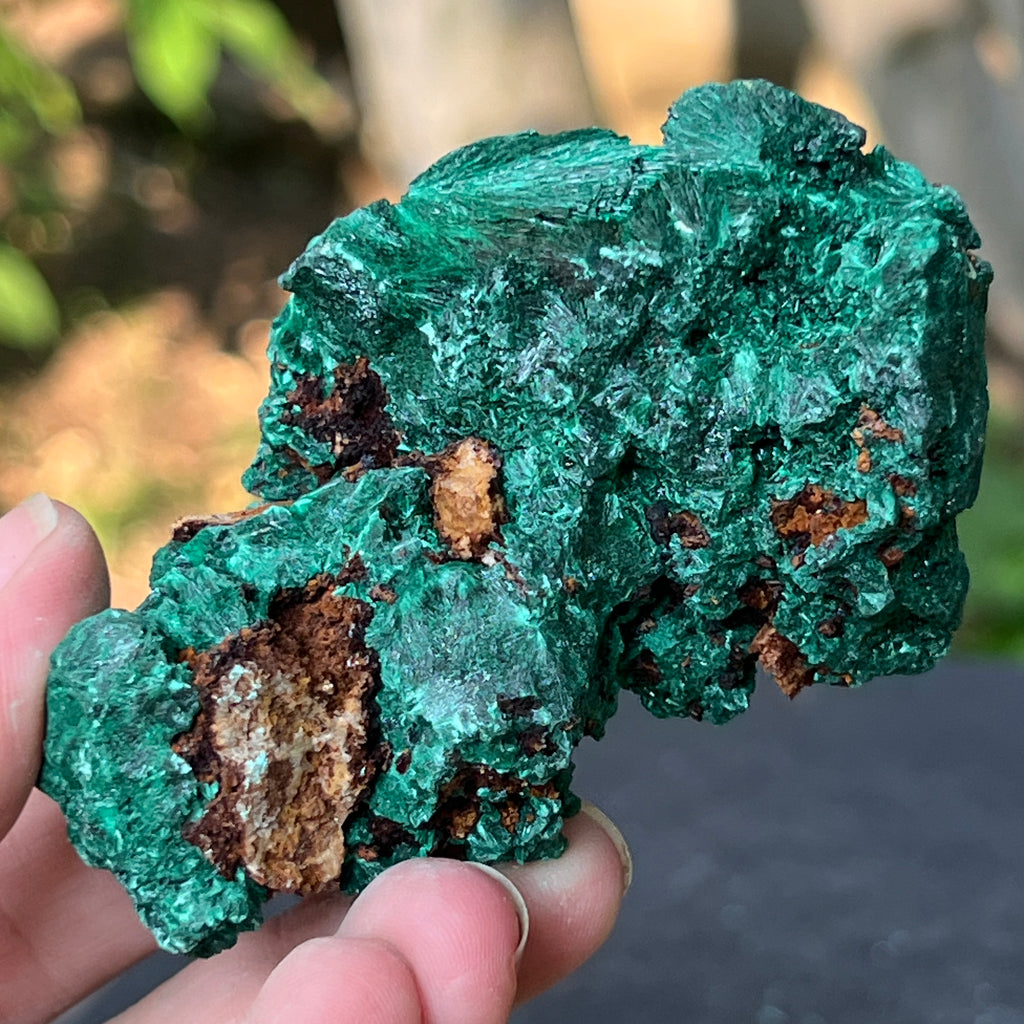 Malachit matasos piatra bruta m17, pietre semipretioase - druzy.ro 2 