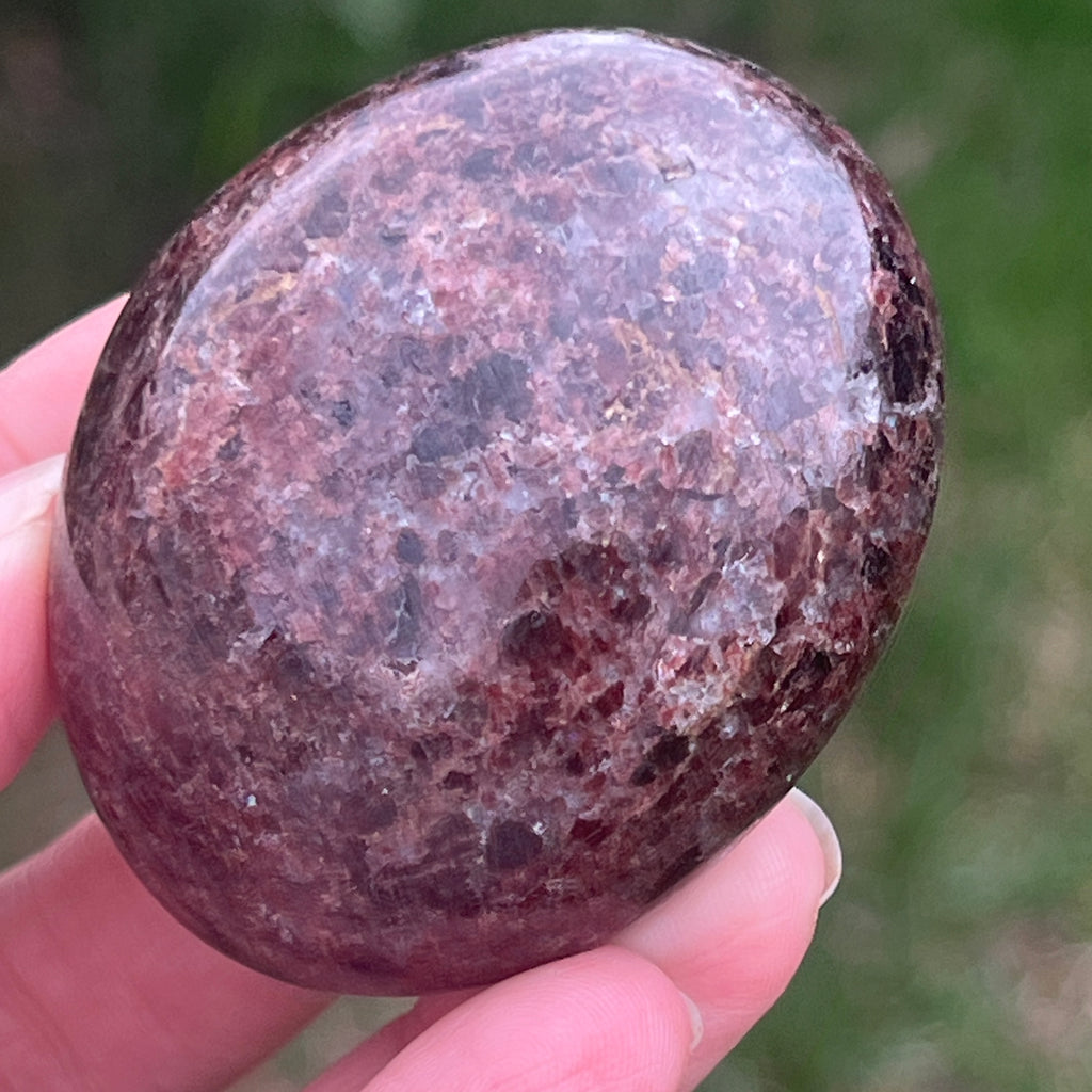 Granat palmstone model 6, pietre semipretioase - druzy.ro 3 