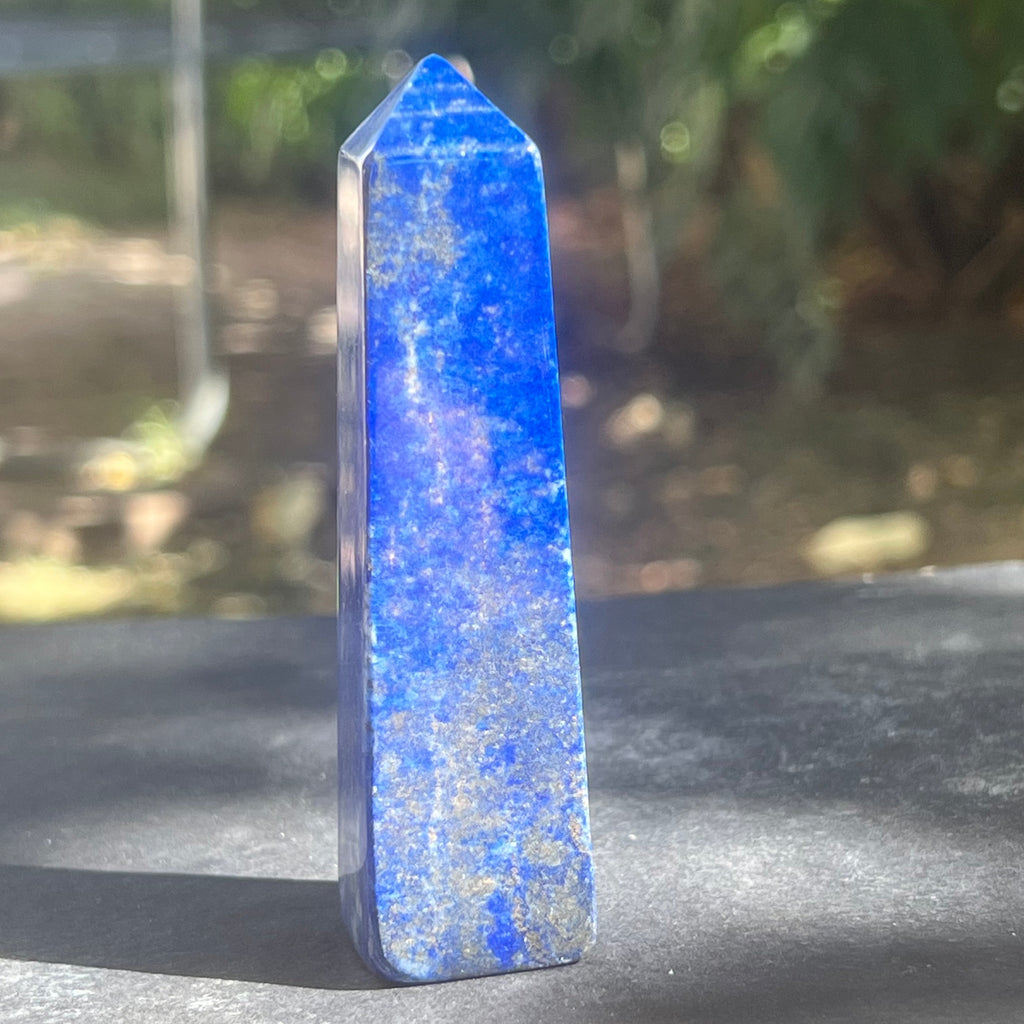 Turn/obelisc lapis lazuli m12, druzy.ro, cristale 4