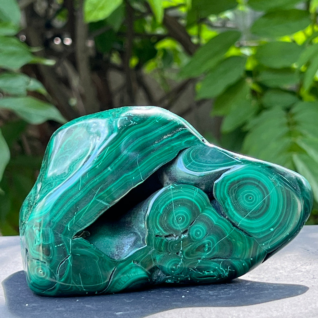 Malachit rulat m3, pietre semipretioase - druzy.ro 6 
