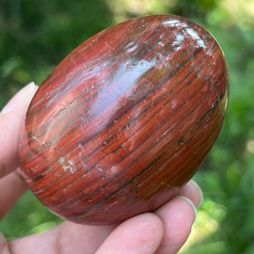 Ou jasp rosu din Zimbabwe model 5, pietre semipretioase - druzy.ro 12 