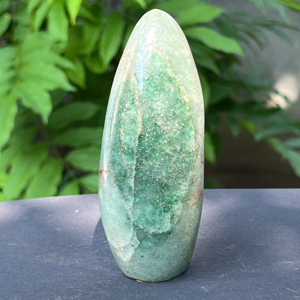 Sculptura avenurin verde m1, pietre semipretioase - druzy.ro 3 