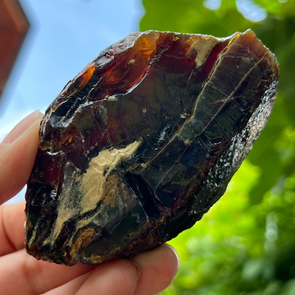 Chihlimbar fosil din Indonezia – Rășină naturală | Model 1, pietre semipretioase - druzy.ro 2 