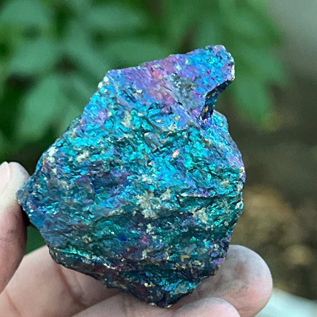 Calcopirita iridescentă din Mexic model 11, pietre semipretioase - druzy.ro 7 