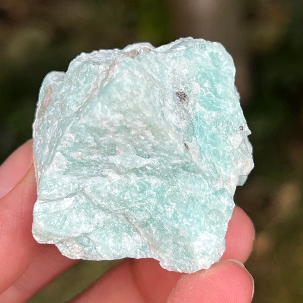 Amazonit piatra bruta din Brazilia model 5, pietre semipretioase - druzy.ro 2 