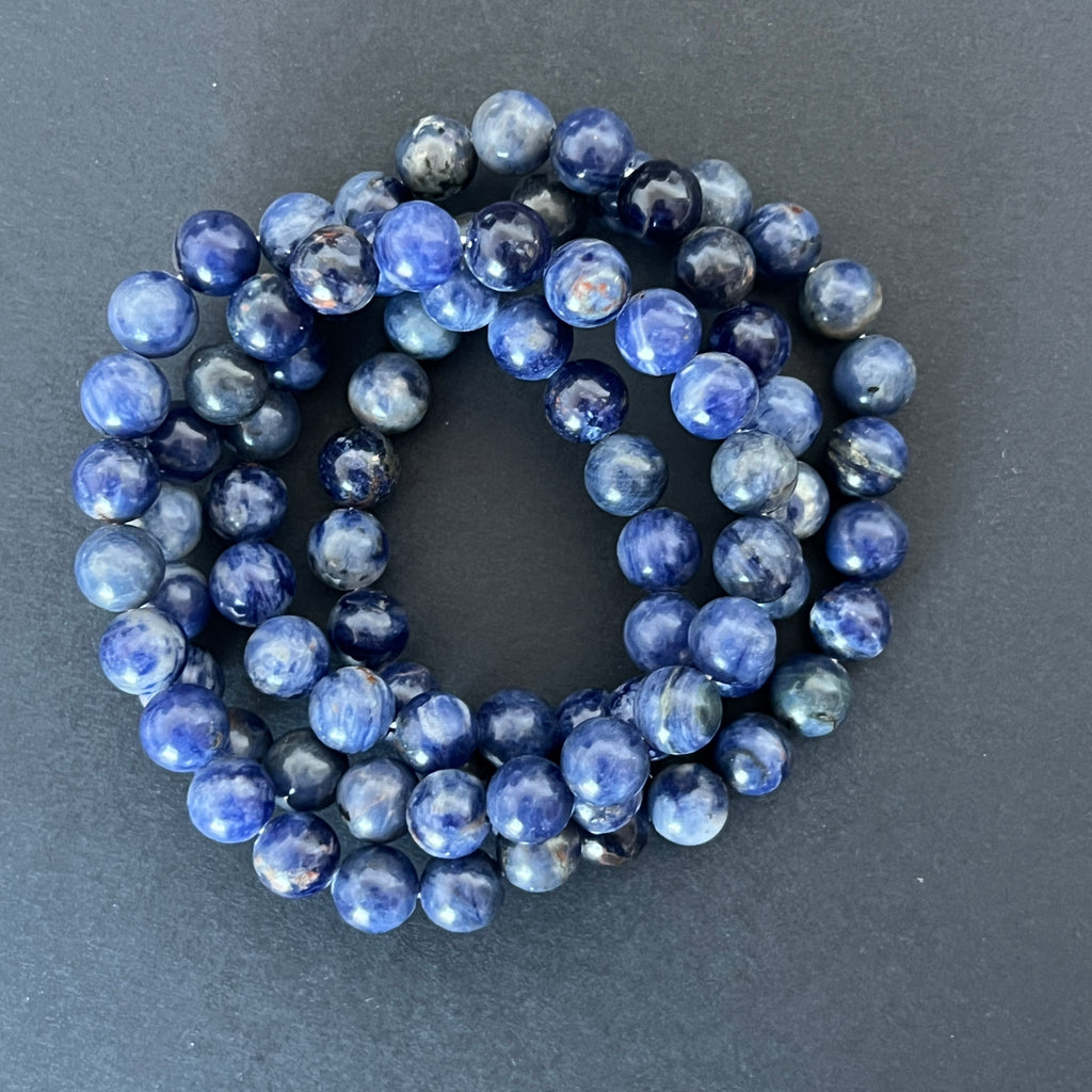 Bratara sodalit sfere 8 mm, pietre semipretioase - druzy.ro 5 