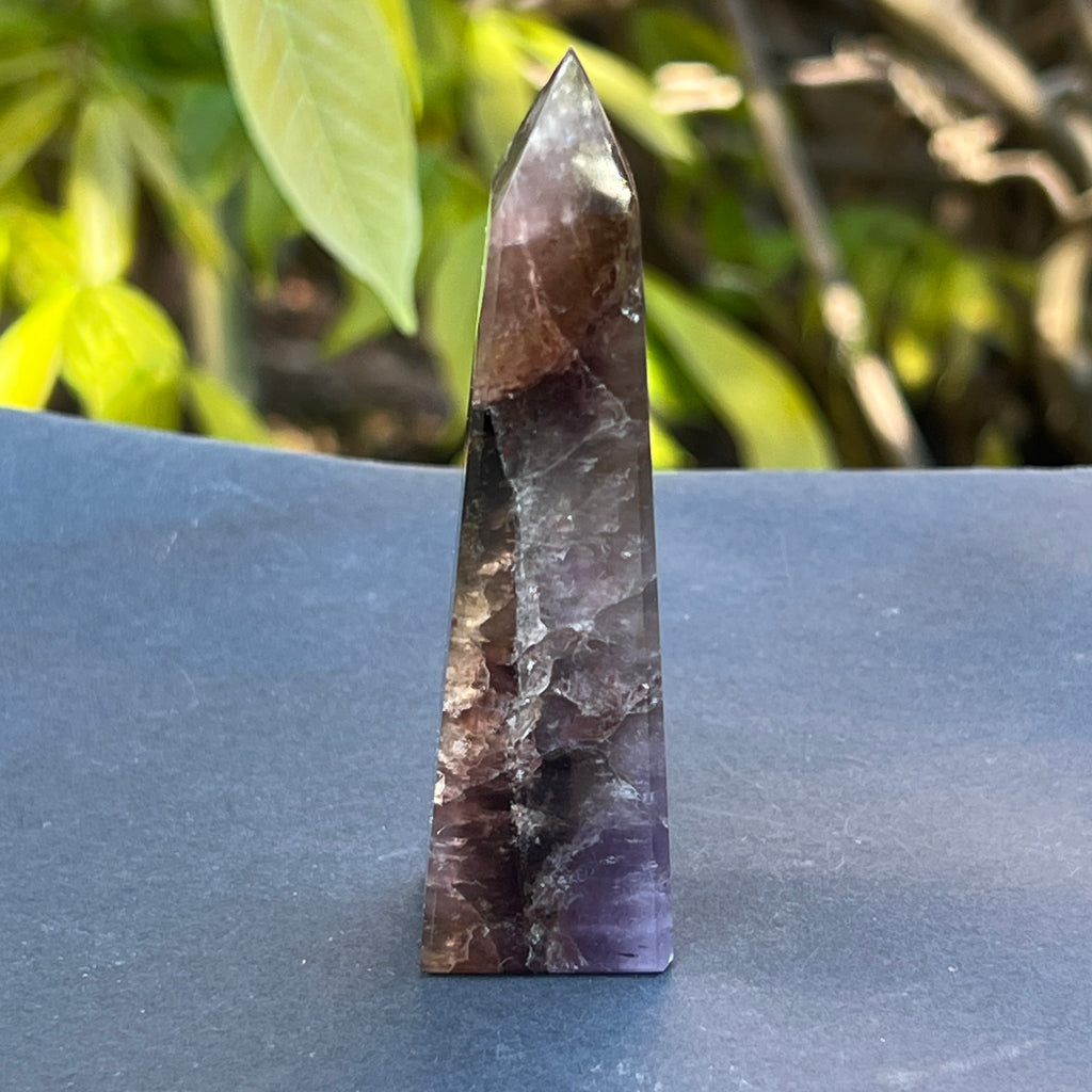 Obelisc super 7 (super seven) din Brazilia model 1, pietre semipretioase - druzy.ro 2 
