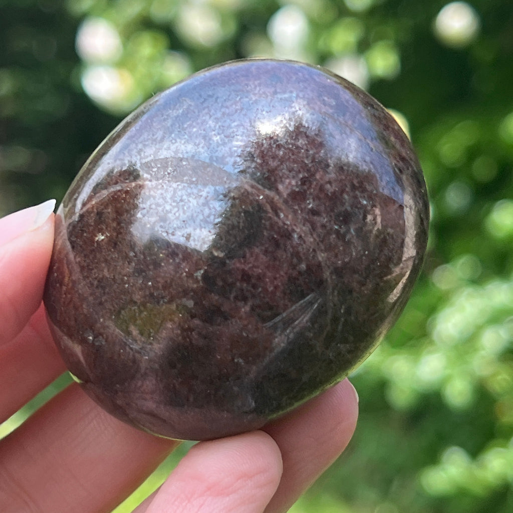 Granat palmstone model 18, pietre semipretioase - druzy.ro 5 