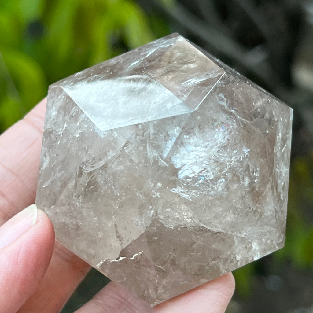 Cuart fumuriu forma diamant model 5, pietre semipretioase - druzy.ro 6 