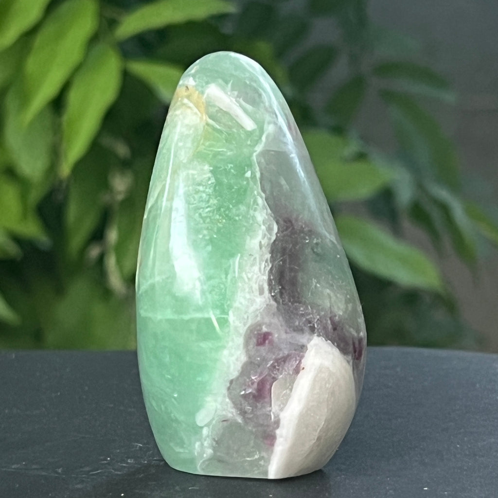 Fluorit verde structura forma libera model 10, pietre semipretioase - druzy.ro 2 