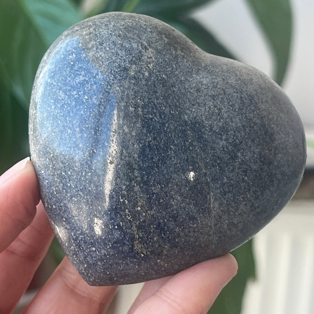 Inima lazulit din Madagascar | Model 1, pietre semipretioase - druzy.ro 3 