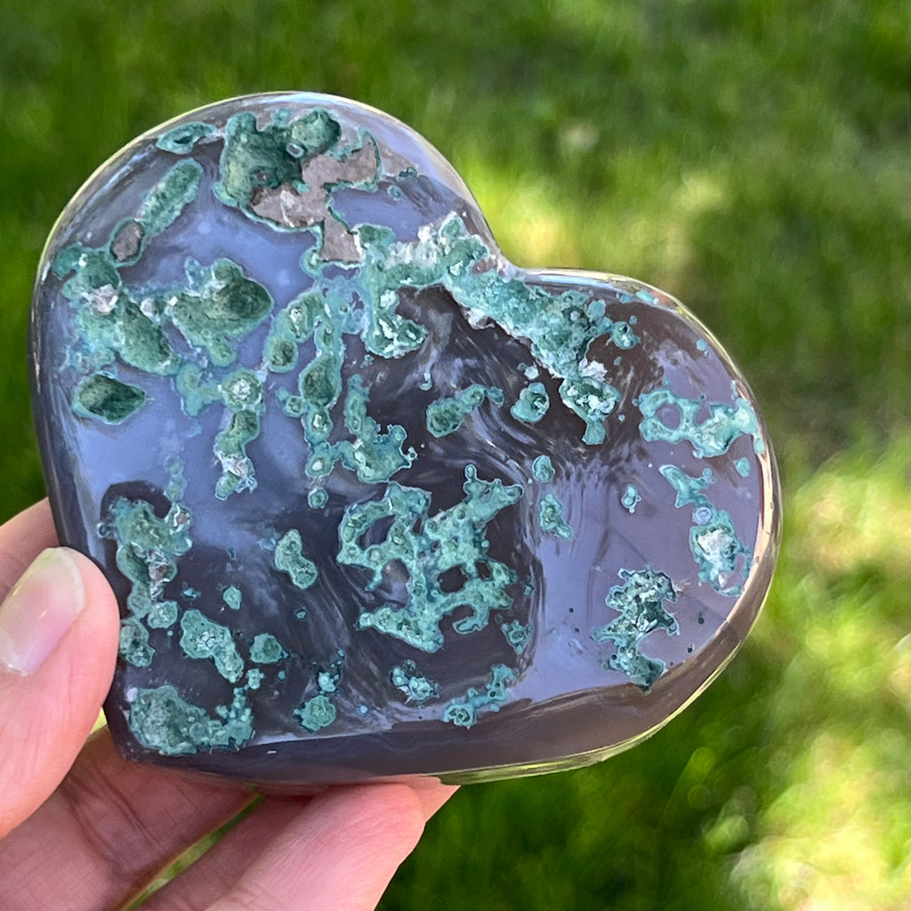 Inima ametist model 13, pietre semipretioase - druzy.ro 7 