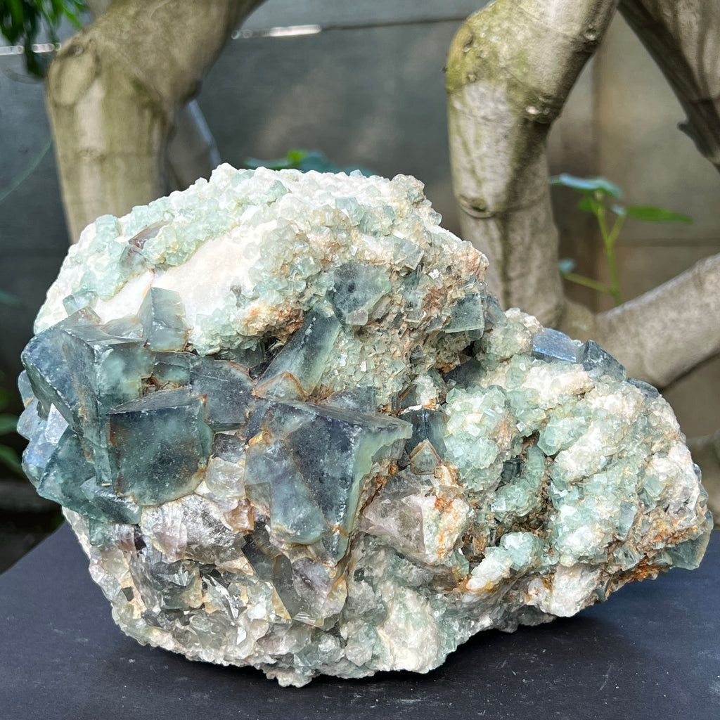 Specimen fluorit cubic model 2, pietre semipretioase - druzy.ro 1 