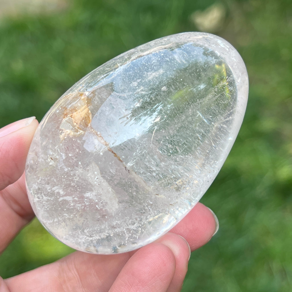 Ou din cuart de stanca/cristal incolor m4, pietre semipretioase - druzy.ro 5 