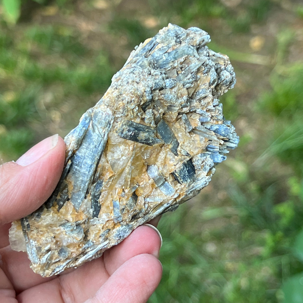 Kianit albastru (Cianit) piatra bruta din Zimbabwe model 8, pietre semipretioase - druzy.ro 4 
