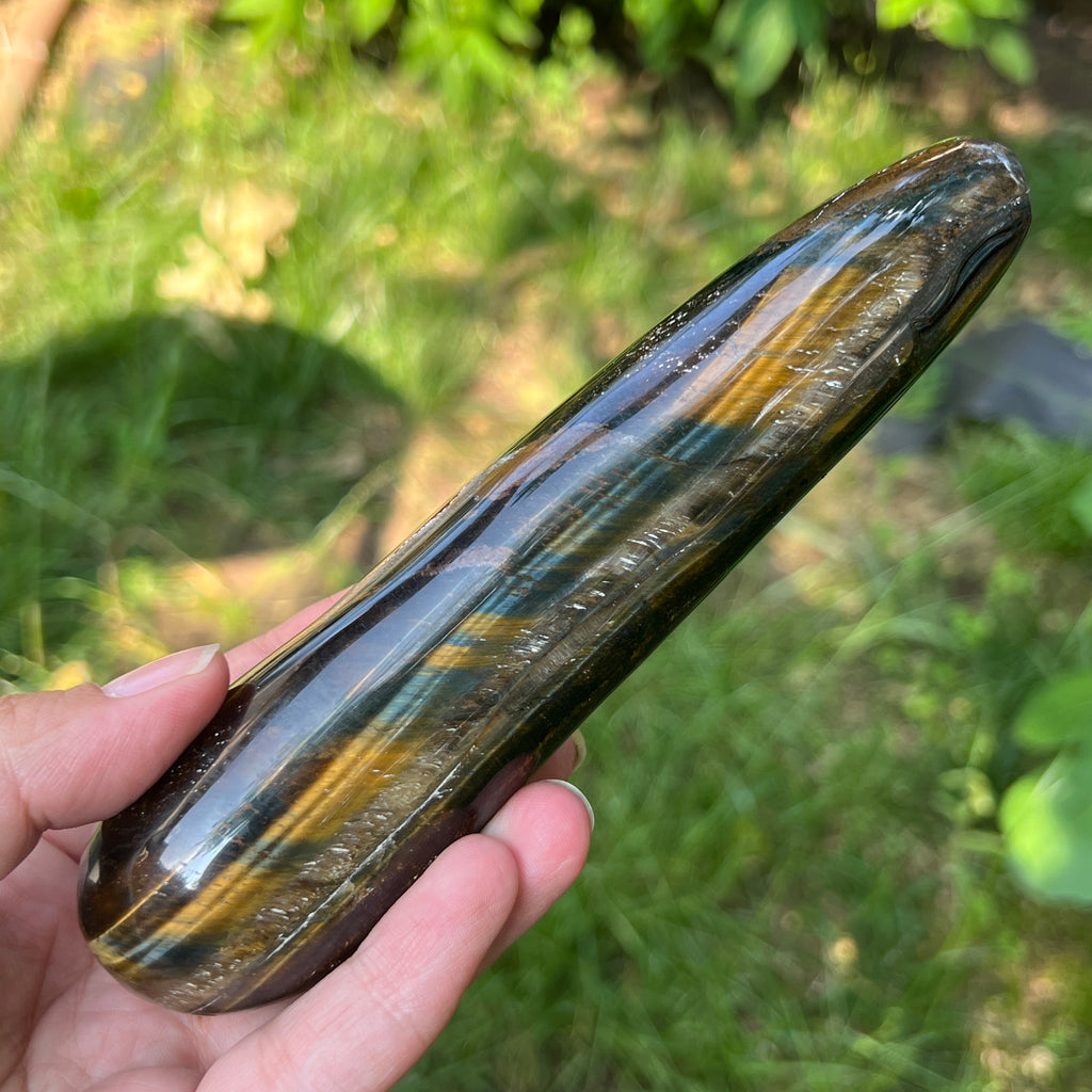 Bagheta masaj ochi de tigru m3, pietre semipretioase - druzy.ro 3 