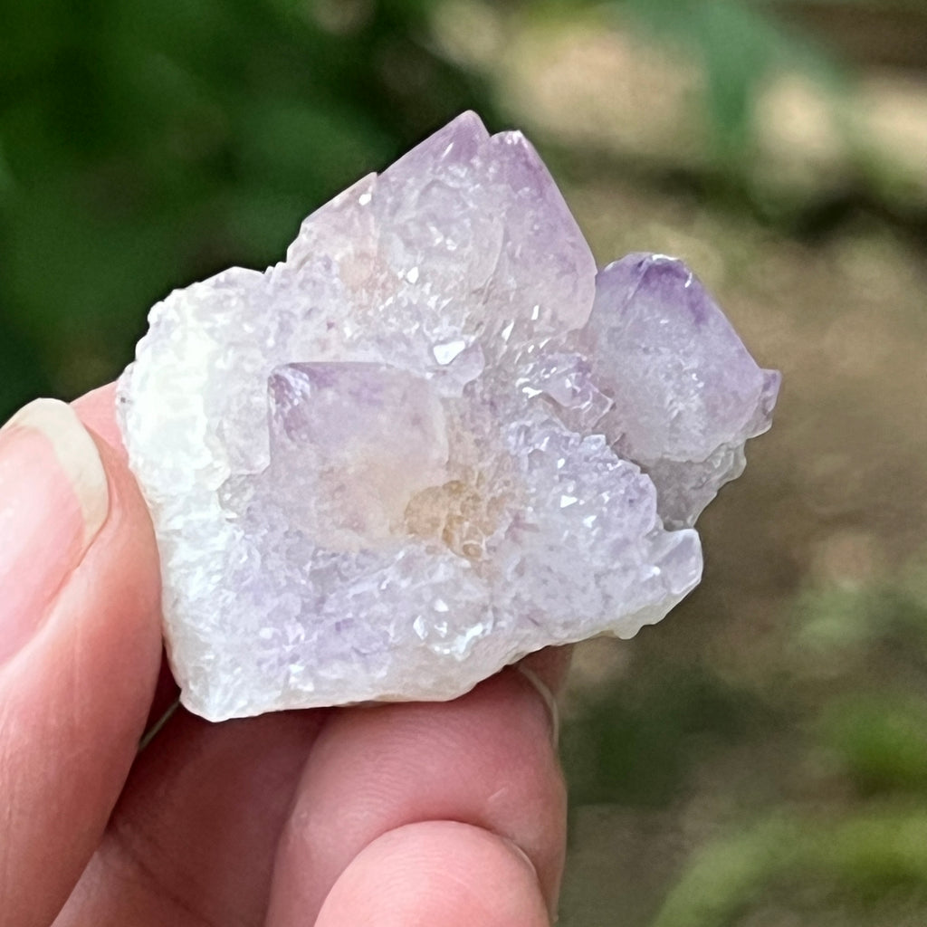 Cuart cactus / spirit ametist liliac Africa de Sud, pietre semipretioase - druzy.ro 11 