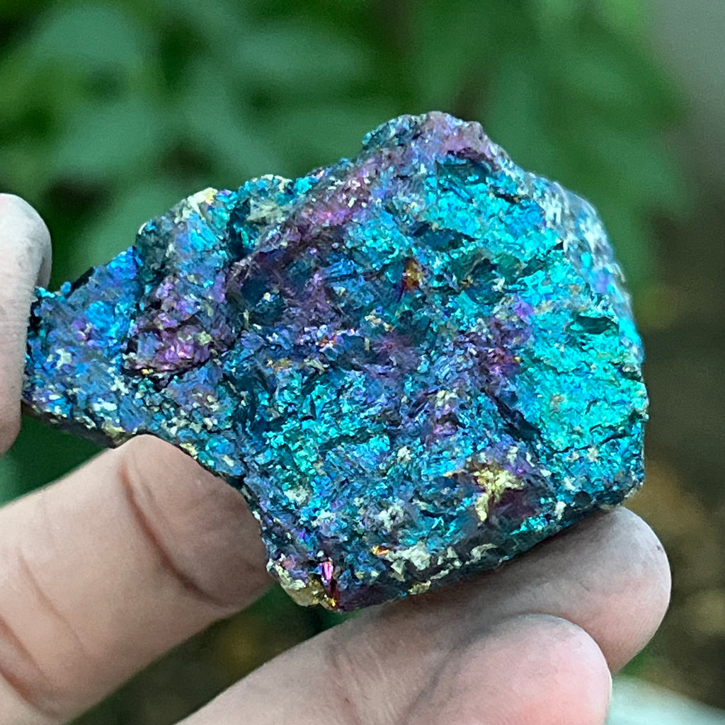 Calcopirita iridescentă din Mexic model 12, pietre semipretioase - druzy.ro 9 