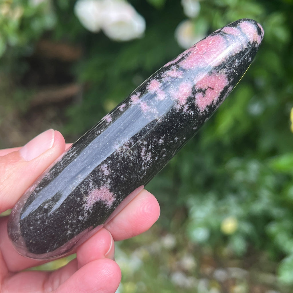 Bagheta masaj rodonit model 1, pietre semipretioase - druzy.ro 3 