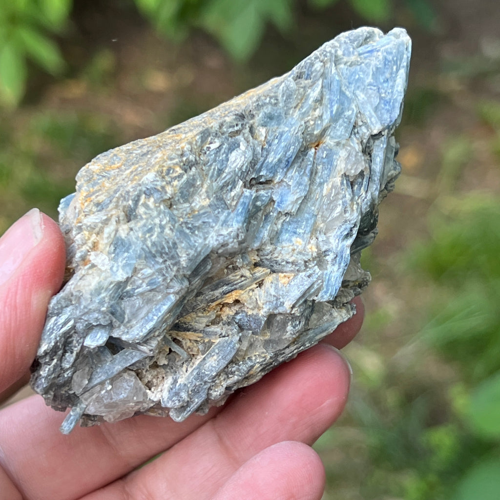 Kianit albastru (Cianit) piatra bruta din Zimbabwe model 2, pietre semipretioase - druzy.ro 5 