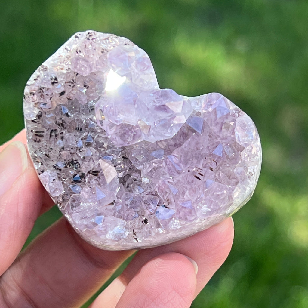 Inima ametist model 6, pietre semipretioase - druzy.ro 2 