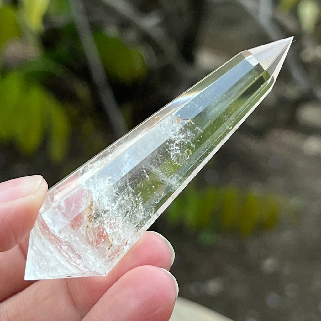 Bagheta cuart vogel, 12 fete, Brazilia model 13, pietre semipretioase - druzy.ro 4 